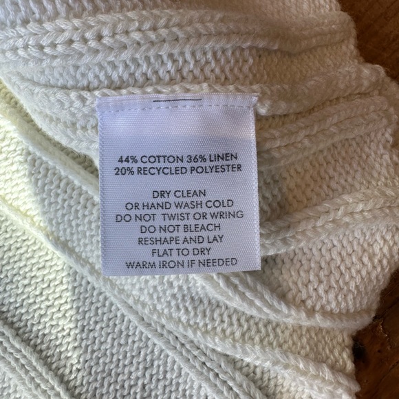 White + Warren wide rib crew - Picture 4 of 4